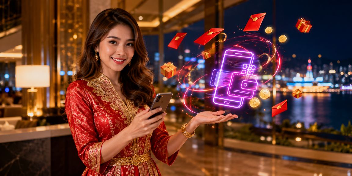 Bonus sampul merah perayaan gaya Melayu Malaysia untuk pemain kasino